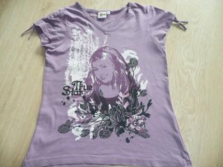 Mädchen Shirts, T Shirts, Hannah Montana Gr. 128/134/140