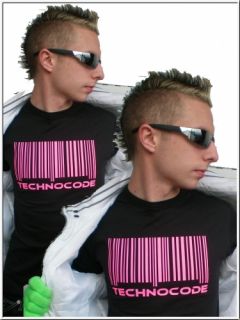 Techno Shirt Hardstyle Neon Rave Sonic X Technocode