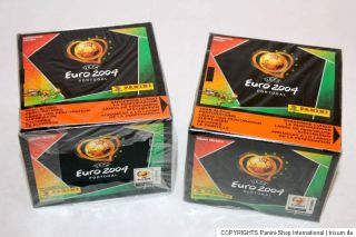 Panini EM EC Euro 2004 04 – 2 x BOX DISPLAY sealed/OVP 100 Tüten