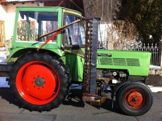 Fendt Farmer 102 S Turbomatik luftgekühlt + Mähwerk TÜV Schlepper