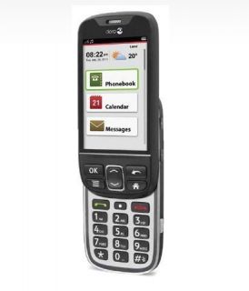 Seniorenhandy Doro PhoneEasy 740 schwarz (3G GSM) Handy ohne Vertrag