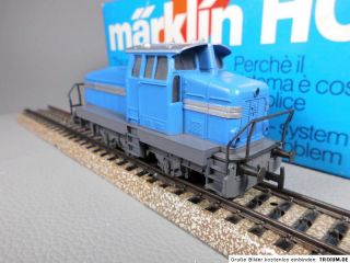 Märklin H0 3078 Henschel Werksdiesellok DHG 500 blau OVP Lok