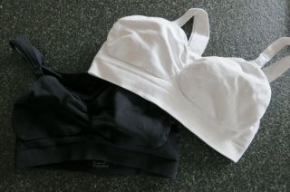 MEDELA SCHWANGERSCHAFTS UND STILL BH BUSTIER SCHWARZ WEIss GROssE