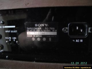 SONY TC   765 Tonbandgerät