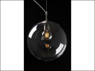 Bauhaus Kugellampe Klarglas Kugel 300 mm leuchtsucht