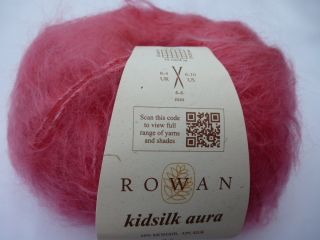 Wolle zum stricken Kidsilk aura von Rowan Fb 774 hummer 250g