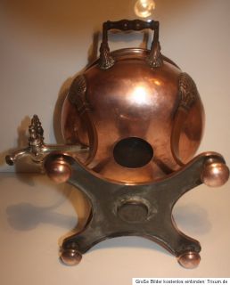 SAMOWAR Empire c1800 /Samovar Dröppelminna Tea Pot Wasserkocher