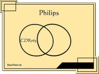 Philips CDR 765 CDR765 CD Player Riemen rubber belts 8710101571041