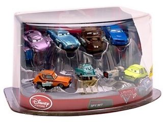 Disney Pixar Cars 2 Auto Deluxe Set mit 7 Fahrzeugen NEU