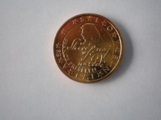 Slovenien 2,  Euro 2007 vergoldet (802)