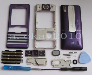 Purple Gehäuse Schale Cover Sony Ericsson K770 K770i