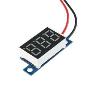 Mini Digital Panel Meter Voltmeter Spannungsmesser Spannungsanzeige DC