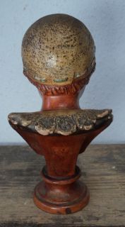 antike Keramik Figur Knabe Judaika ? wohl um 1900