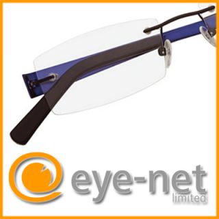 Markante randlose Brille incl. Sehstärke by Eye Net