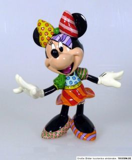 ROMERO BRITTO   DISNEY POP ART   Figur Minnie Mouse Höhe 20,5 cm