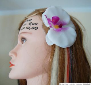 lila Orchidee fürs Haar Haarspange Blume hell lila XXl Blumenspange