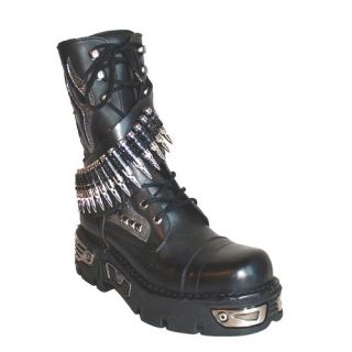 New Rock Boots Bullets Mad Max Streetfighter Gothic 45 letztes Paar
