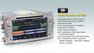 ES789GE 7 HD Touchscreen Autoradio GPS Navigation iPod FORD FOCUS