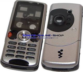 Cover Oberschale Sony Ericsson W810 W810i * SILBER *