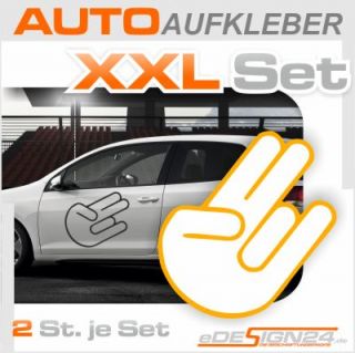 E156 Shocker Aufkleber Sticker Auto Tuning VW Golf Audi