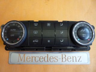 Benz R Klasse Klima Bediengerät A 251 820 79 89 2518207989
