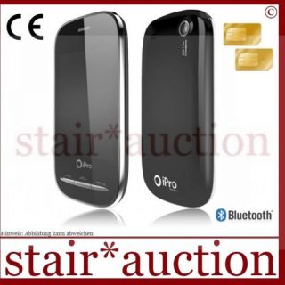 iPro q70 Dual SIM Handy Mobiltelefon SCHWARZ NEU OVP Kamera Bluetooth