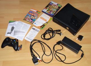 Microsoft Xbox 360 Slim S Kinect Adventures Carnival 4 GB matt black