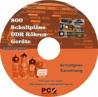 800 Schaltpläne Röhren   Geräte   Radio   DDR