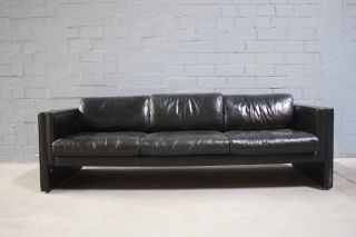 Original Walter Knoll Studio Line Leder Sofa Lounge TOP