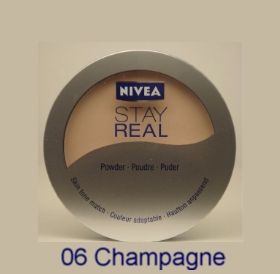 Nivea Stay Real Puder Make Up Beauty Foundation 06 Champagne