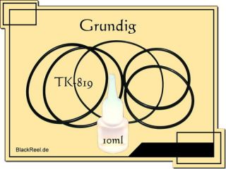 Grundig TK 819 Service Kit 2 Tape recorder