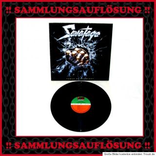 SAVATAGE Power of the Night LP 1985 aus Heavy Metal SAMMLUNG