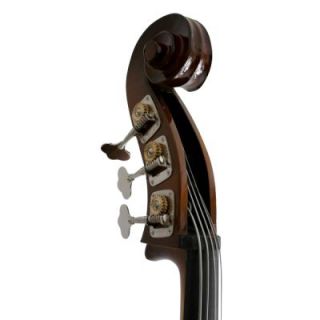 Double Bass, 3/4 size, half carved with 5 strings new