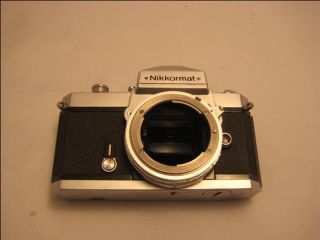 Nikon Nikkormat FT3 Chrome FT 3   good condition