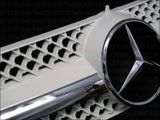 MERCEDES W215 C215 1999–2006 CL COUPE KÜHLERGRILL GRILL WEISS