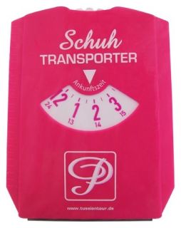 Parkscheibe Tussi on Tour pink Eiskratzer Gummiabzieher