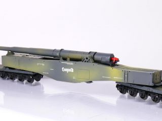Lima 303500 , Schweres Eisenbahn Geschütz LEOPOLD der DRB 12 achsig
