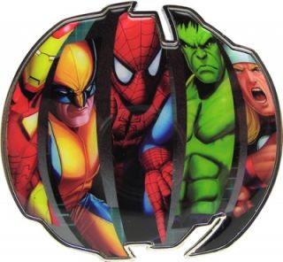 Buckle Gürtelschnalle Marvel Comic Ironman Wolverine Spiderman Hulk