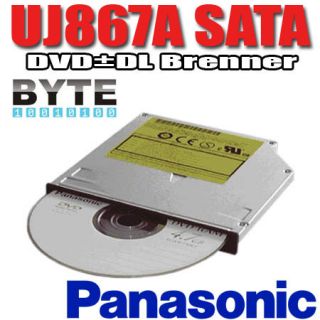 Panasonic UJ867A DVD RW 9,5mm Ultraslim SATA Slot In