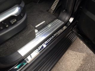 LAND RANGE ROVER VOGUE 02+ POLISHED CHROME DOOR SILL SUPERCHARGED