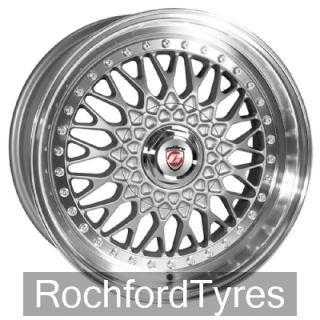 17 CALIBRE VINTAGE WIDER RE FOR VAUXHALL VECTRA 5 STUD 02 ALLOY WHEELS