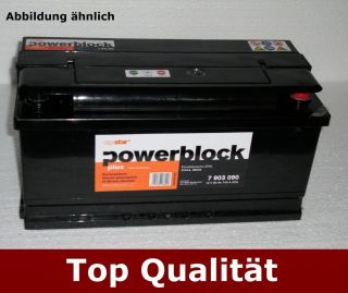 Autobatterie Repstar Powerblock plus +12V 90Ah 740A