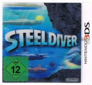 Nintendo 3DS Spiel Steel Diver 3D Steeldiver U Boot NEU