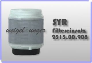 SYR Filtereinsatz DRUFI Hauswasserstation 2315.00.908