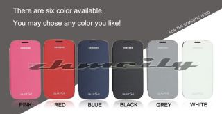 New Samsung Flip Cover Case Tasche weiß Samsung i9300 Galaxy S3