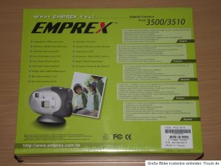 Emprex Digital Camera PCD 3510 WebCam Digitalcamera Webcamera