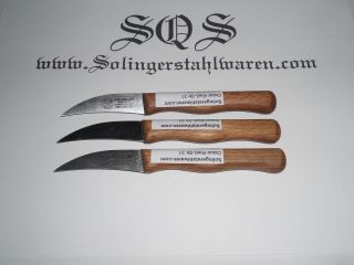 Orginal Solinger Küchenmesser Vogelschnabel Buchenholzgriff