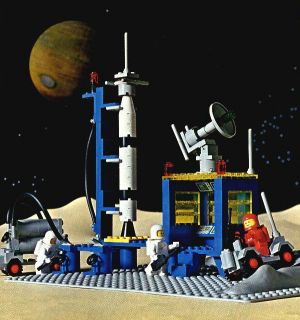 LEGO Space Classic Rarität 920 Rocket Launch Pad