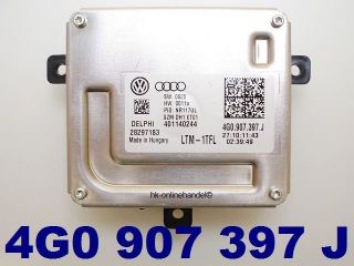 Steuergerät VW / Audi Teilenummer 4G0 907 397 J 4G0907397J