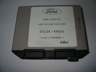 Ford Cougar Steuergeraet 98BG10C909AB Lamp Failure Indicator D3LOA